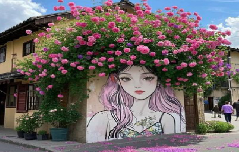 苍梧怎么设计网红打卡墙绘