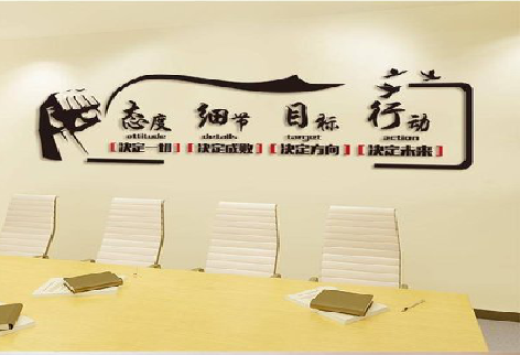 苍梧企业文化墙主要展示什么？