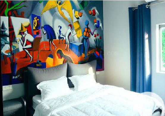 苍梧对于酒店的墙体彩绘而言更注重哪些方面？