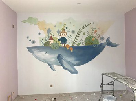 苍梧手绘墙的特点及优势。